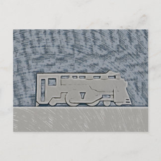 Zug Postkarte
