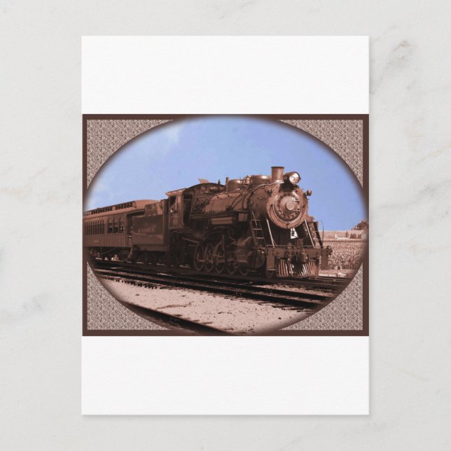 Zug Postkarte (Vorderseite)