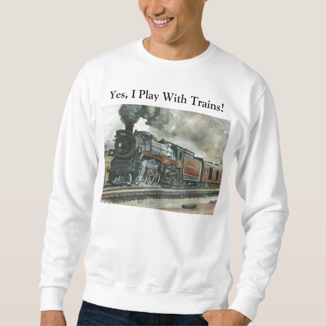 Zug-Schweiss-Shirt Sweatshirt (Vorderseite)