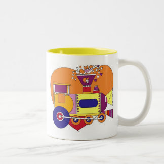 ZUG-TASSE FÜR KINDER ZWEIFARBIGE TASSE