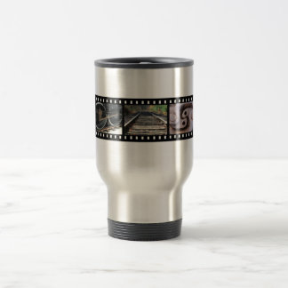 Zug-Teil-Film-Streifen-ThermalTasse Reisebecher
