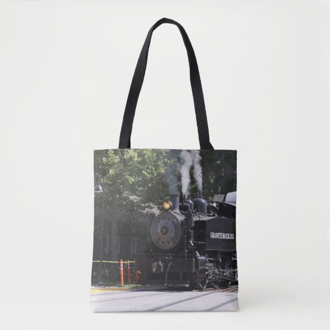 Zug Tote Bag Tasche (Vorderseite)