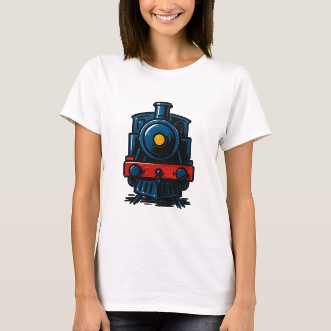 Zug/Train T-Shirt (Vorderseite)