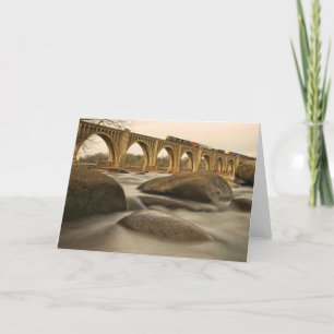 Zug über James River Karte