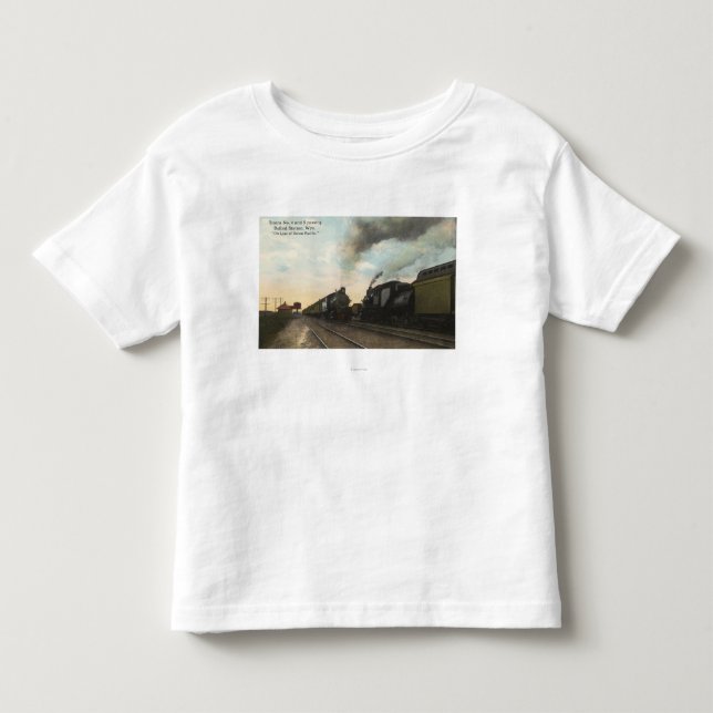 Zug-Überschreiten #4 und #5 Kleinkind T-shirt (Vorderseite)