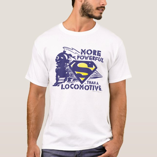 Zug und Logo T-Shirt (Vorderseite)