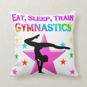 ZUG ZU EINER GYMNASTIKKAMPION KISSEN