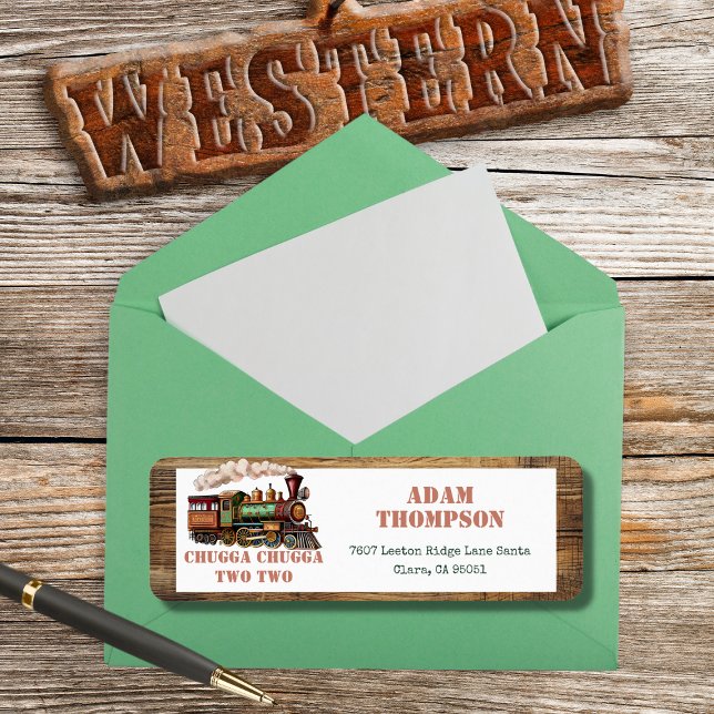 Zug Zweite 2. Geburtstag Party Chugga Chugga Zwei (Von Creator hochgeladen)