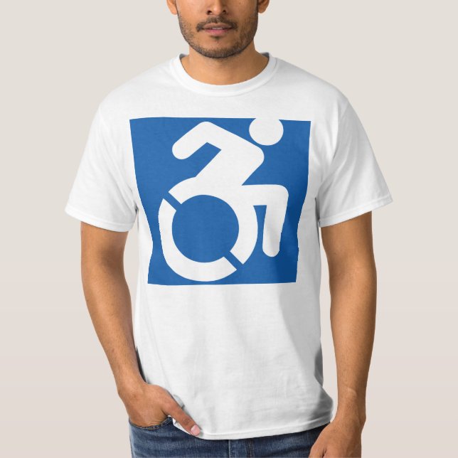 Zugänglicher Ikonen-Weiß-T - Shirt (Vorderseite)