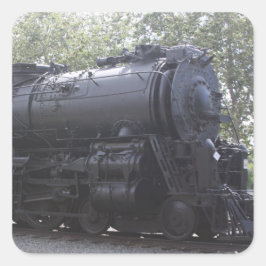 Zugaufkleber Quadratischer Aufkleber