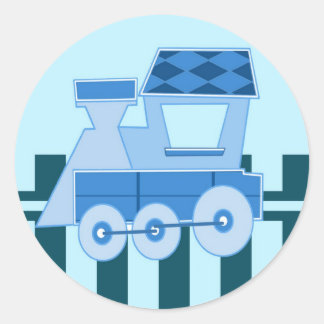 Zugaufkleber Runder Aufkleber