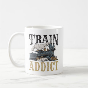 Zugbegleiter Modellbahnbahn Hobbyist Kaffeetasse