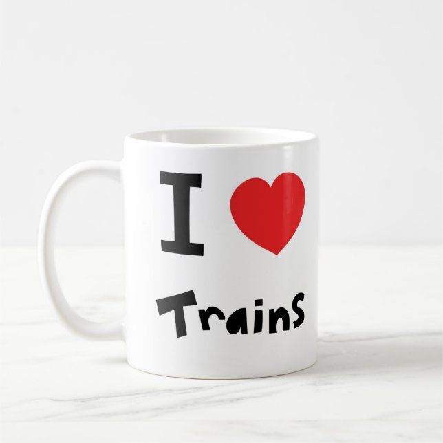 Züge der Liebe I Kaffeetasse (Links)