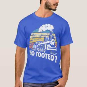 Züge Eisenbahn Ausstattung I Witziger Leiter T-Shirt