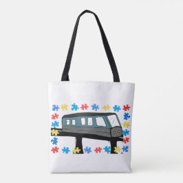 Züge Monorail Autism Aspergers Sensory Tasche