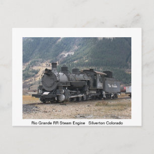 Züge Post Card Postkarte