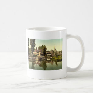 Züge setzen, Norwich, England seltenes Photochrom Kaffeetasse