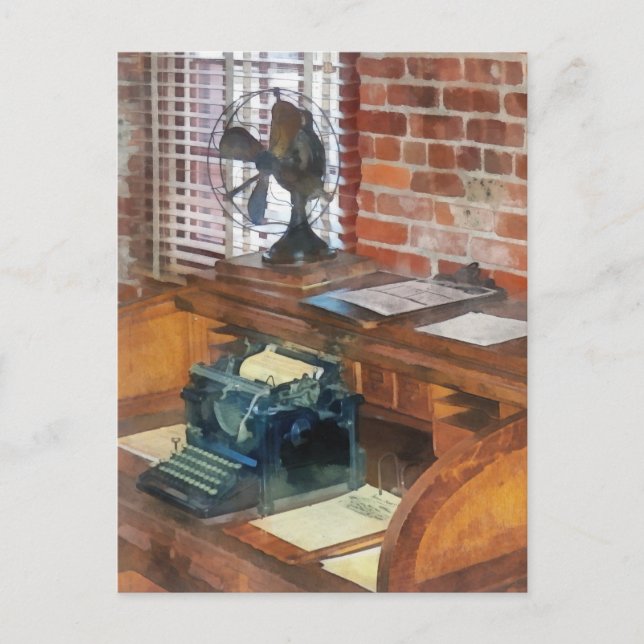 Züge - Station Master's Office Postkarte (Vorderseite)