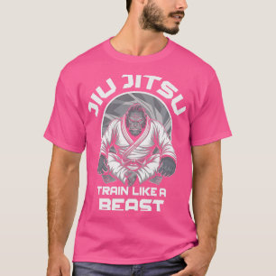 Züge wie ein Bestie Jiu Jitsu Mixed Martial Arts G T-Shirt