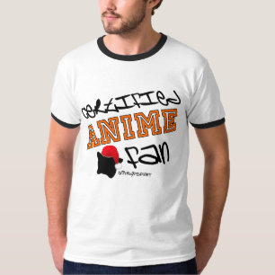 "Zugelassener Anime-Fan-" Wecker T-Shirt