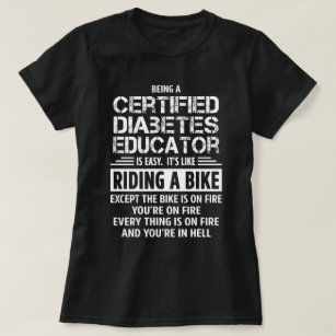 Zugelassener Diabetes-Erzieher T-Shirt