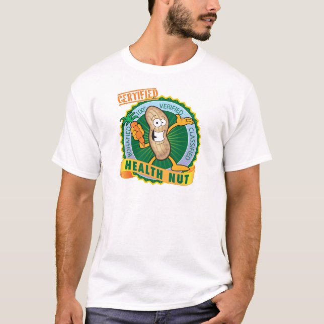 Zugelassener Gesundheits-Nuss-T - Shirt (Vorderseite)