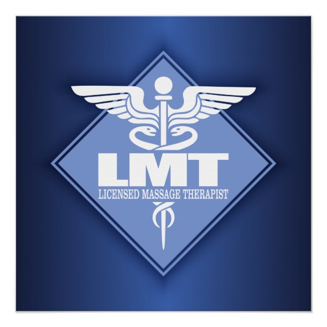 Zugelassener Massagetherapeut Poster (Vorderseite)