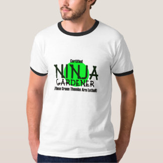 Zugelassener Ninja Gärtner T-Shirt