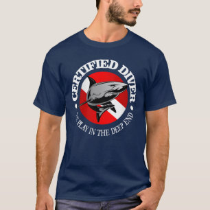 Zugelassener Taucher (Haifisch) T-Shirt