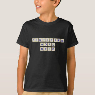 Zugelassener Wort-Nerd T-Shirt