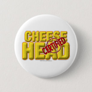 Zugelassenes CheeseHead Button