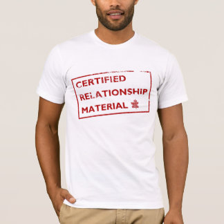 Zugelassenes Verhältnis-Material T-Shirt