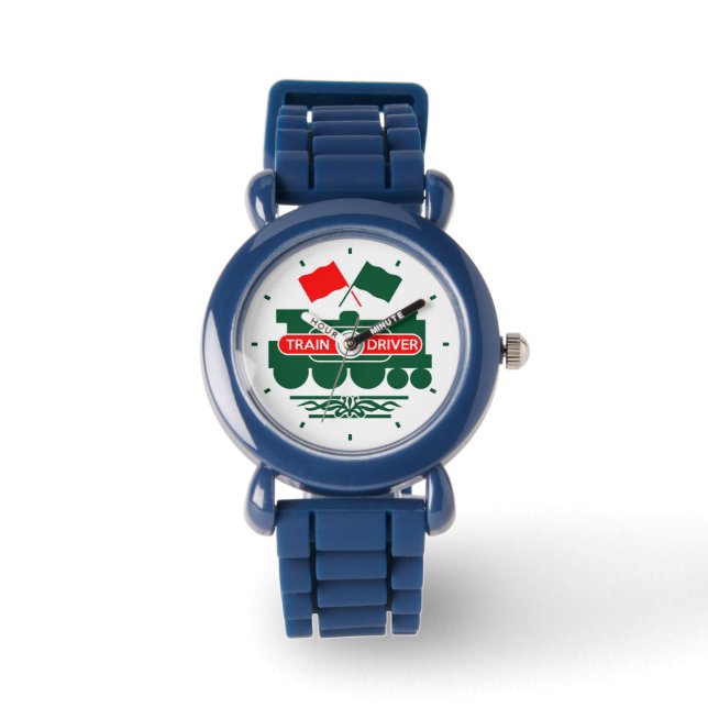 Zugfahrer Armbanduhr (Vorderseite)
