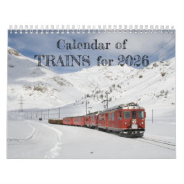 Zugkalender für Dampf und Diesel 2025 Kalender