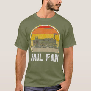 Zugliebhaber Geschenke für Dampfbahn T-Shirt