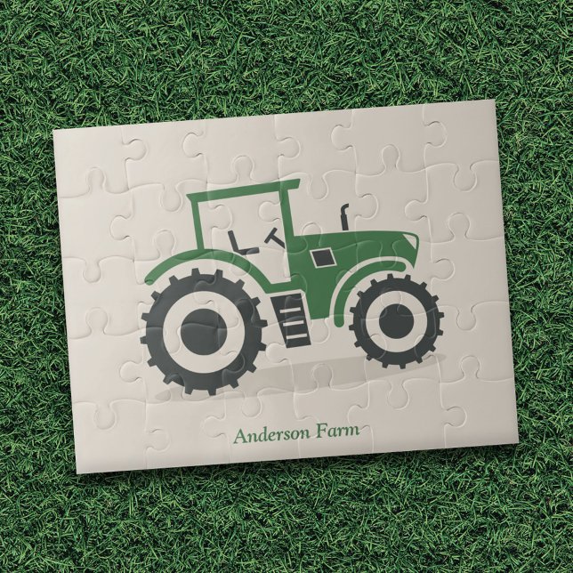 Zugmaschine (Farm Tractor Puzzle)