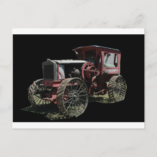 Zugmaschine 1 postkarte (Vorderseite)