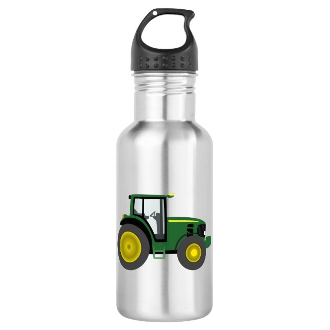 Zugmaschine Edelstahlflasche (Vorderseite)