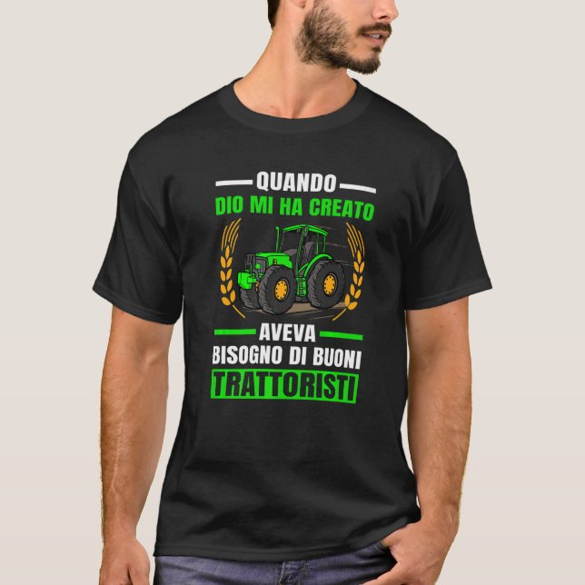Zugmaschine für landwirtschaftliche Coupons T-Shirt (Vorderseite)