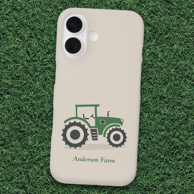 Zugmaschine iPhone 16 Hülle (Farm Tractor Phone Case)