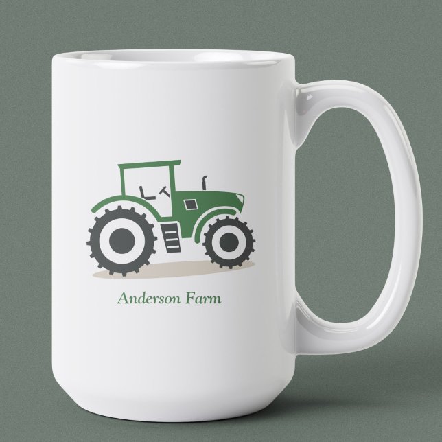 Zugmaschine Kaffeetasse (Farm Tractor Coffee Mug)