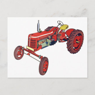 Zugmaschine Postkarte