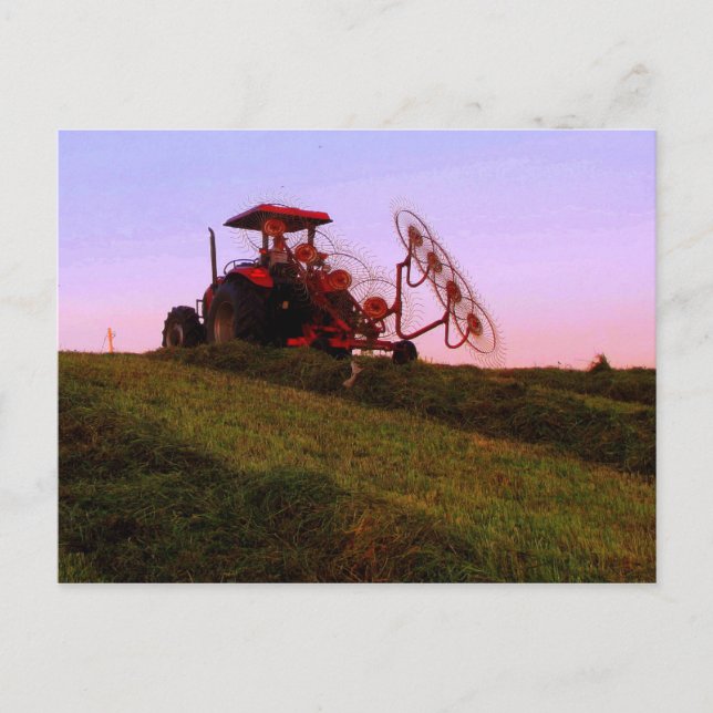 Zugmaschine Postkarte (Vorderseite)