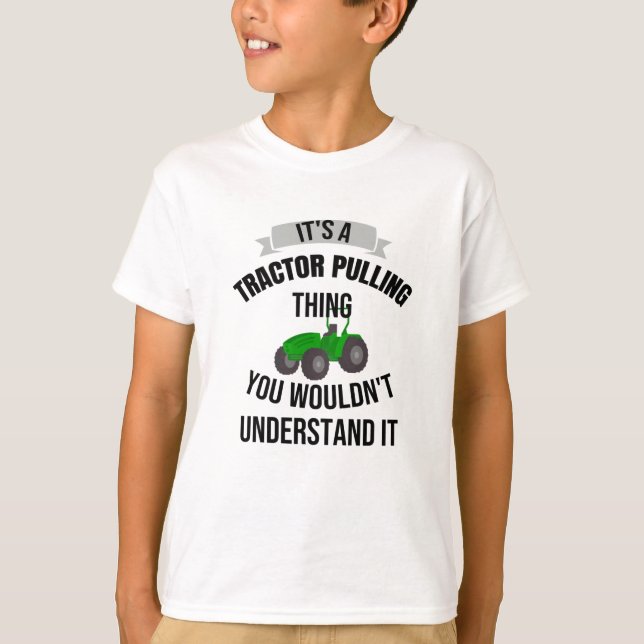 Zugmaschine| Traktorengeschenke T-Shirt (Vorderseite)