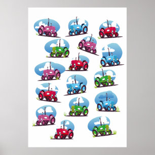 Zugmuster Poster