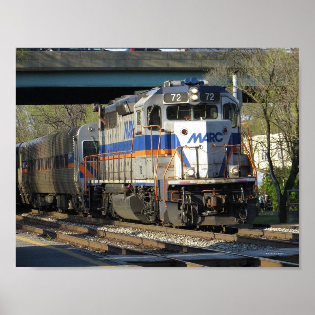 Zugplakat Poster (Vorne)