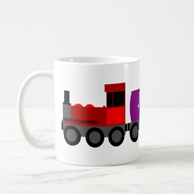 Zugrot Kaffeetasse (Links)