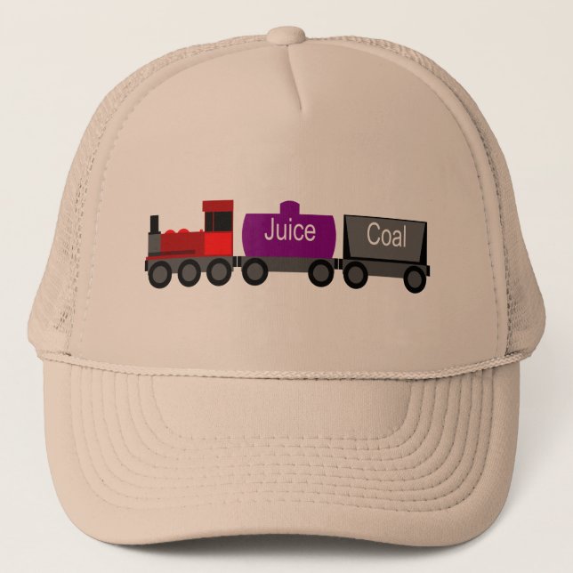 Zugrot Truckerkappe (Vorderseite)