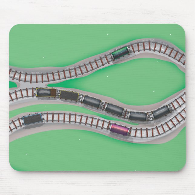 Zugset Mousepad (Vorne)