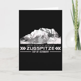 Zugspitze Alpen Wetterstein Berge Wandern Klettern Karte